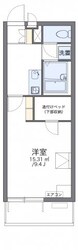 レオパレス太子堂の物件間取画像